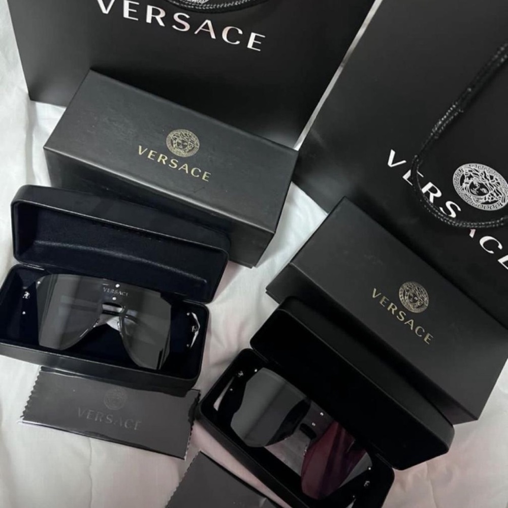 Versace Black Sunglasses